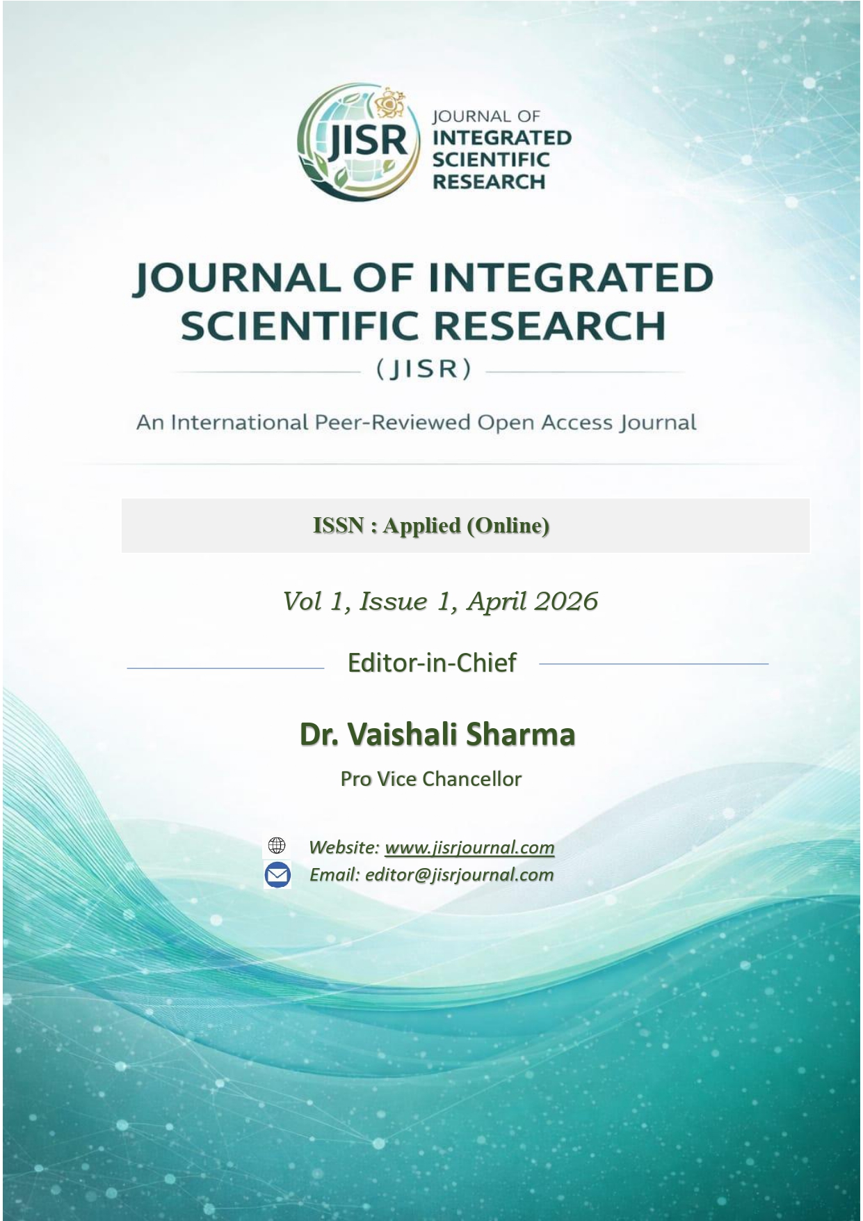 					View Vol. 1 No. 1 (2026): JISR: Vol.1, Issue 1, APRIL 2026
				